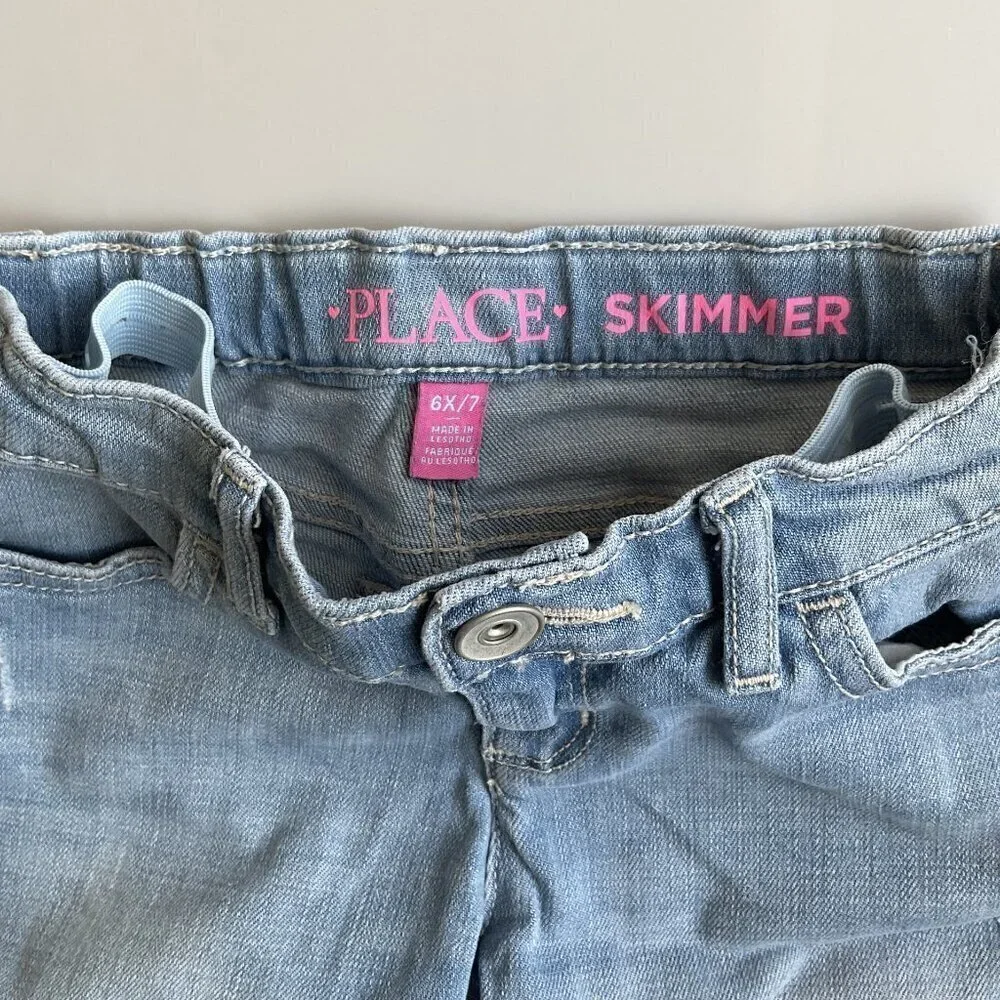 SKIMMER JEAN SHORTS GIRL’S 6X-7